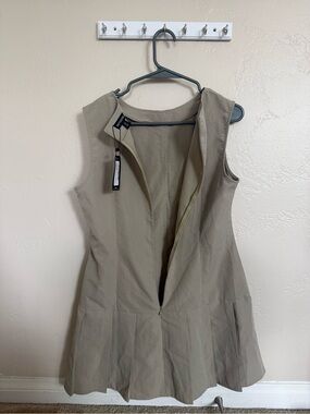 white christmas dresses Bella Forever Chocolate Brown Mesh Bardot Mini Maxi Dress